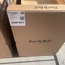 2 Base Cabinet Anna Snow White 24”W