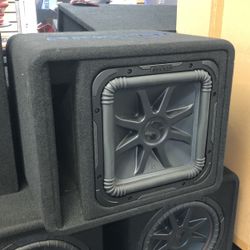 Kicker L7s12 In Ported Subwoor Box By Kicker 