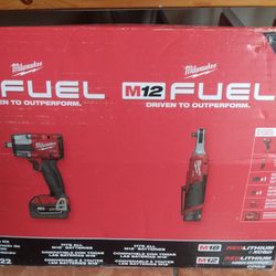 Milwaukee Wrencht Combo 