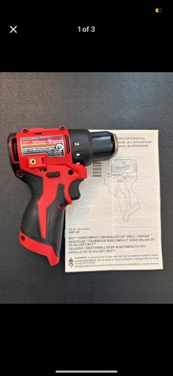 Milwaukee m12 subcompact drill