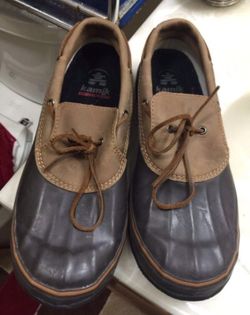 Waterproof rain boots for man's size 11