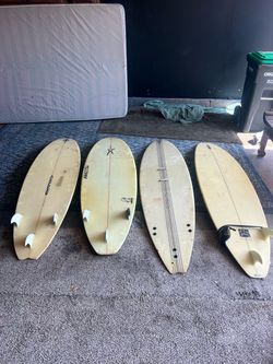 FREE – 4 Small Surfboards