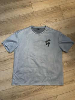 Manfinity EMRG Loose Fit Men's Drop Shoulder Cross Embroidery Vintage T-Shirt