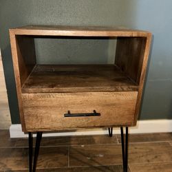 Solid Wood Nightstand