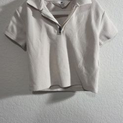 H&M 2T Half Zip Polo Shirt