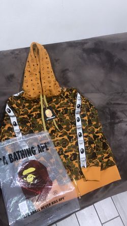 Mcm x Bape hoodie