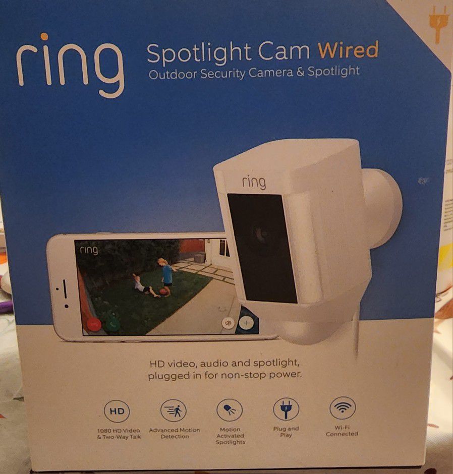 Ring Wired Spotlight Cam