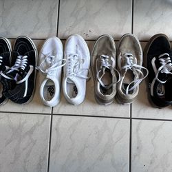 Lot Of Vans Shoes for man . Size 7 , 7.5 