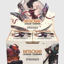 RIFTBOUND TCG SPIRITFORGED BOOSTER BOX English League of Legends sealed
