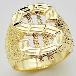Gorgeous 14K GOLD PLATED MEN’s RINGS FOR SALE ... Various Styles ... Various Sizes...All New ... $65 Each