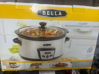 Bella 5 qt programmable slow cooker