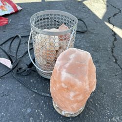 Himalayan Salt Lamp Orange