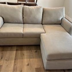 Cream Pullout Couch