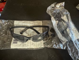 2- Pairs of New Safety Sunglasses