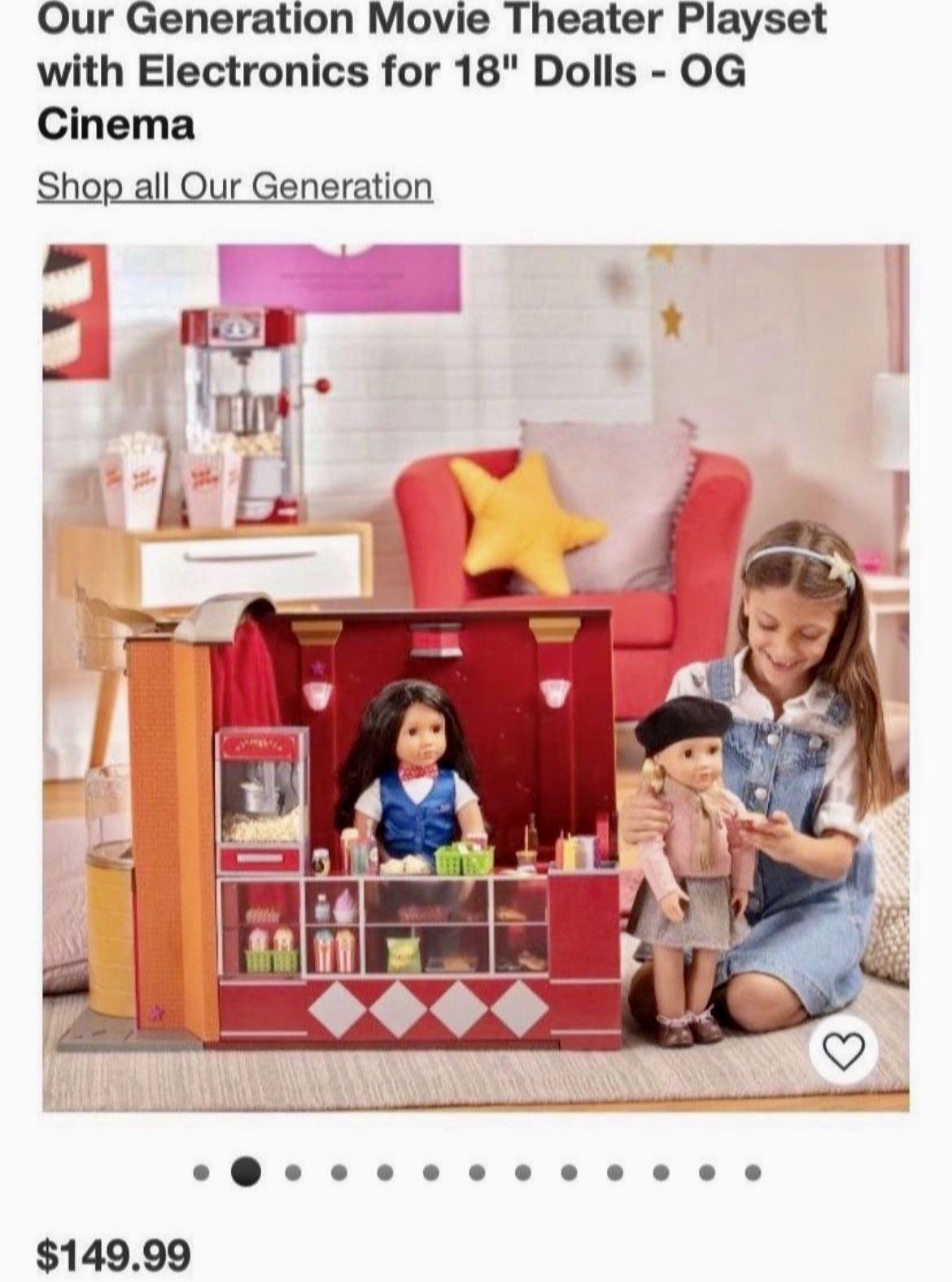 Movie Theater For Dolls