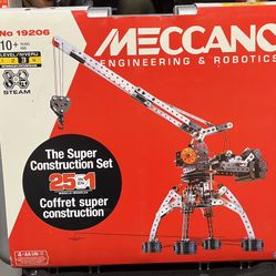 Meccano Erector Super Construction in-1 Motorized Building Set Steam Education