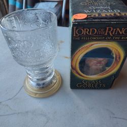 Gandalf The Wizard Glass Goblet New