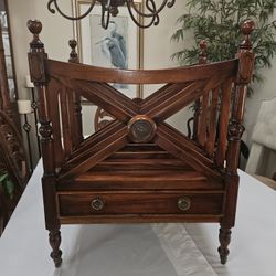 Antique Magazine Rack