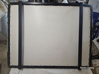 Stewart Wall-Mounted Projection Screen – Premium Fixed Frame – Excellent Condition