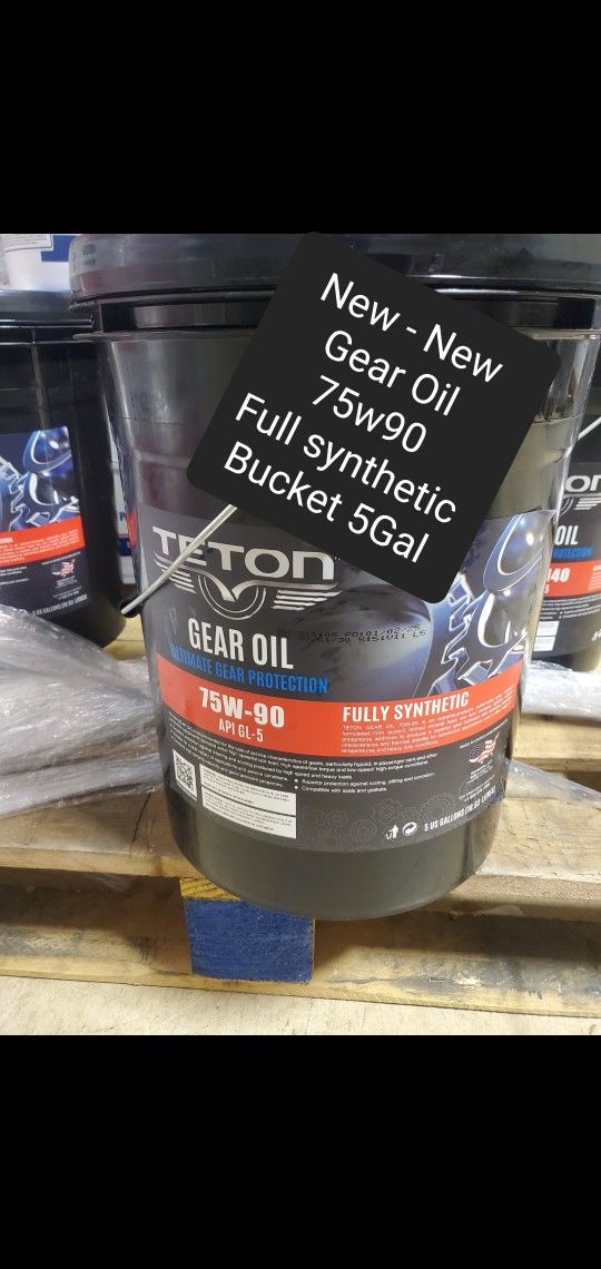 Special Price Gear Oil 75w90 Bucket 5Gal High Quality Available