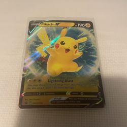 Pokémon Pikachu V Promo SWSH198