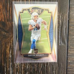 Justin Herbert Rookie Card