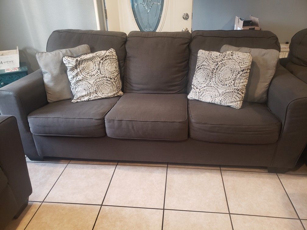 Living Spaces Sofa Set