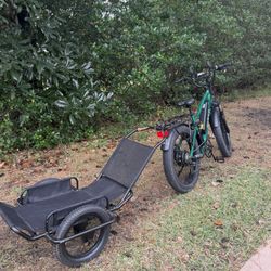 Wire Freedom Ebike Plus Rambo Heavy Duty Cart. A