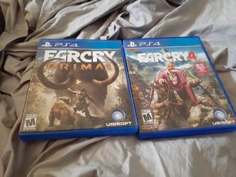 Like new ps4 farcry 4 and farcry primal
