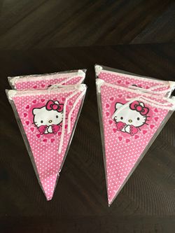 Hello kitty banners