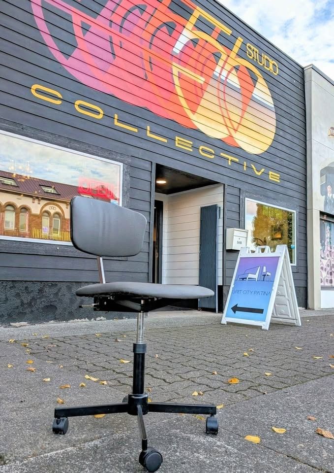 MCM Vintage Danish Rabami Kevi Desk Chair