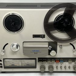 Vintage TEAC X-3 Reel to Reel Tape Recorder