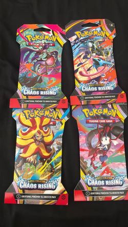 Pokémon Chaos Rising Sleeved Booster Pack ($9 each