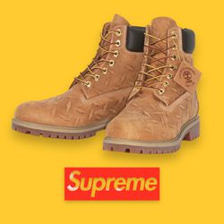 Supreme Timbs 10.5 Shoes