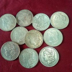 Morgan Silver Dollars For $$79 Each 