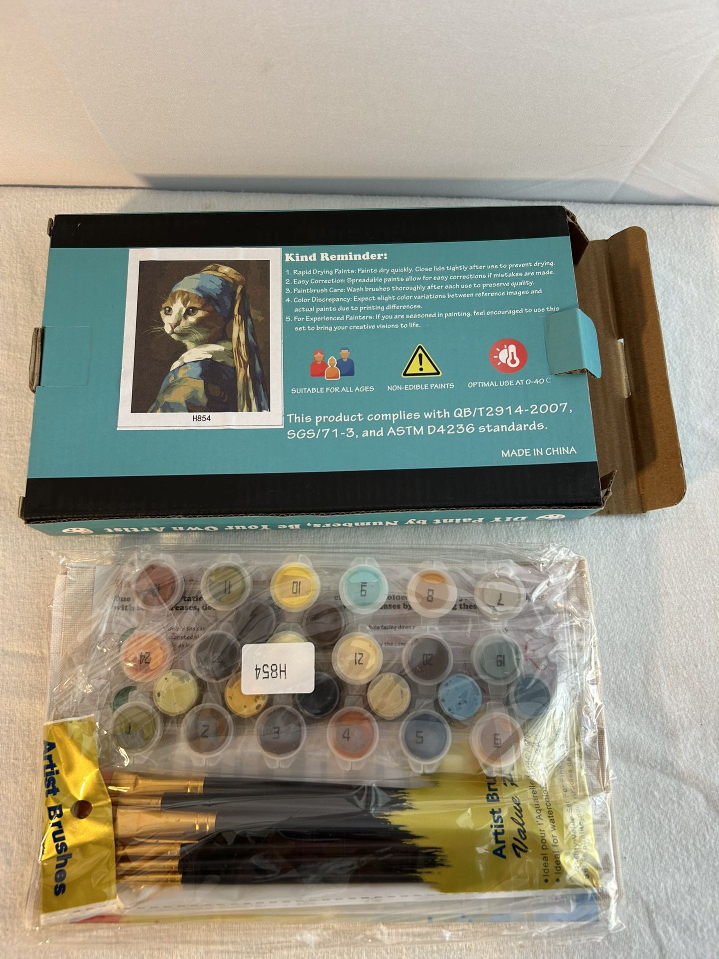 2 Paint By Number New 16”/20”