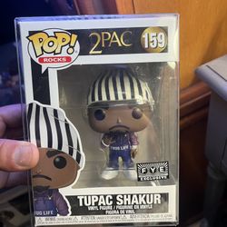 Funko Pop Rocks 2PAC 159 TUPAC SHAKUR 