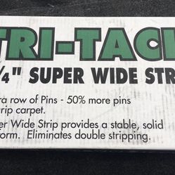 Wood Tack Strip 1-1/4