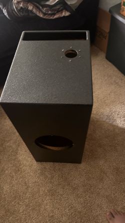 Single 8” sub box