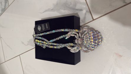 BN Spider 🕷️ Crystal Rhinestone Necklace