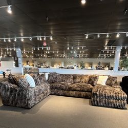 Brown 4PC Sectional Couch