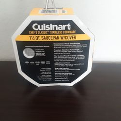 Brand New, CUISINART Pot W/Lid