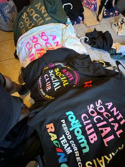 Anti social social club hoodie LOT