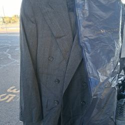 Ralph Lauren Polo Suit Set Navy Blue Grey