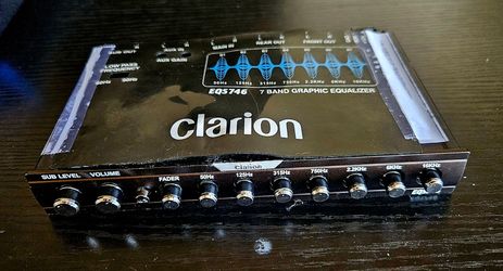 Equalizador Clarion EQS746
