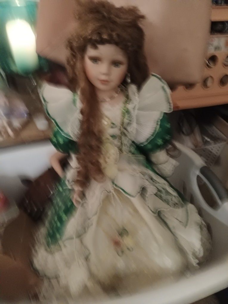 Porcelain Irish Doll 