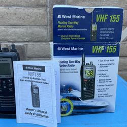 West Marine VHF 155 Maine Band Radio 