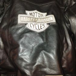 HARLEY-DAVIDSON 100% LEATHER JACKET