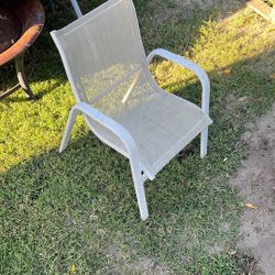 White Kids Chair