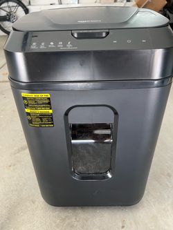 Amazon Basics 150-Sheet Autofeed Micro-Cut Shredder: $125